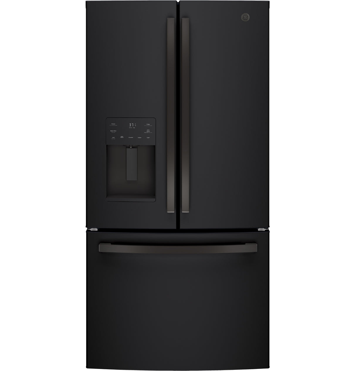 GE(R) ENERGY STAR(R) 25.7 Cu. Ft. French-Door Refrigerator - (GFE26JEMDS)