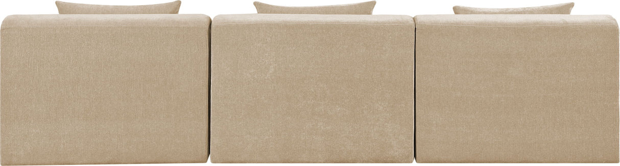 Stellar - 3 Piece 114" Upholstered Modular Armless Sofa