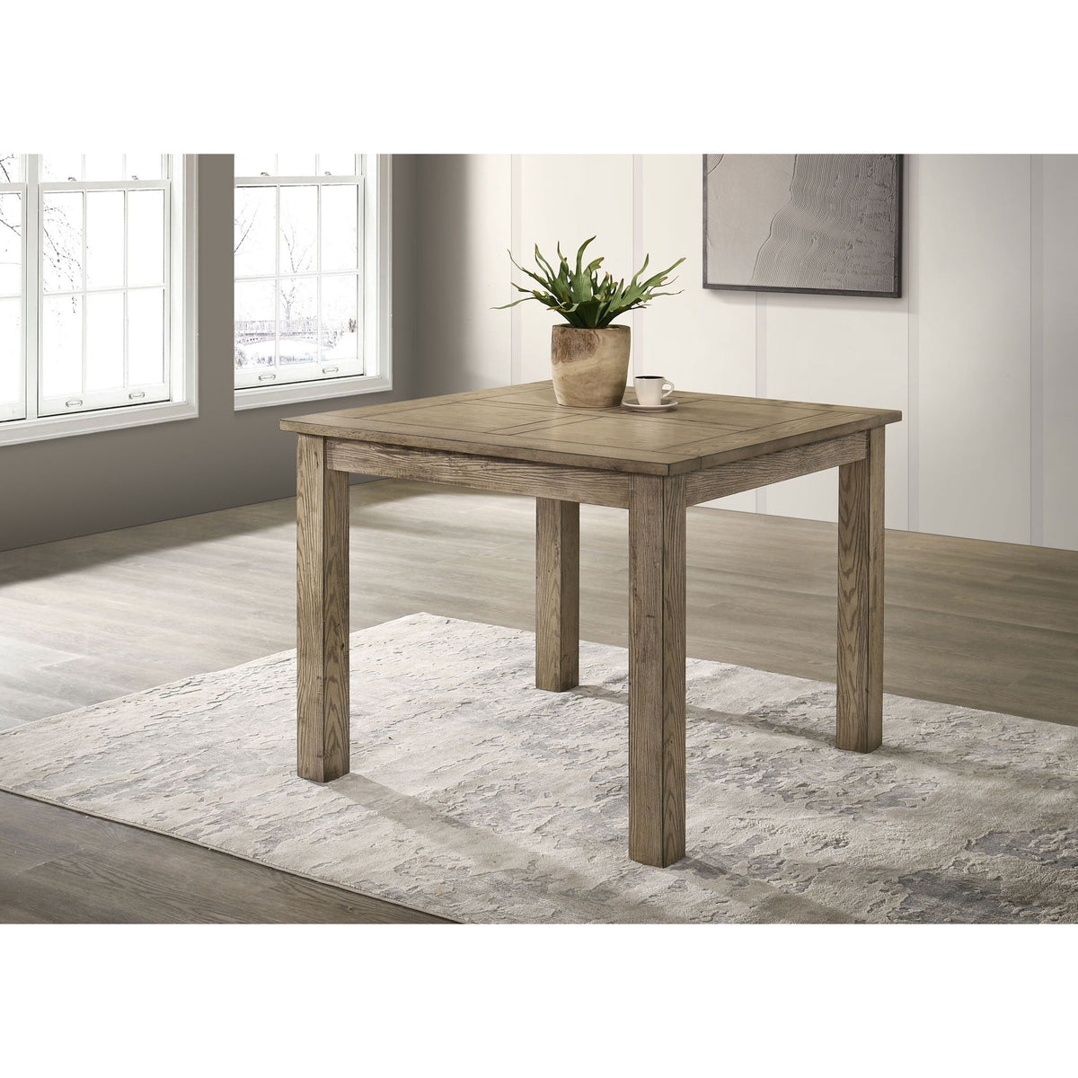 Cressley - Counter Height Dining Table - Light Oak
