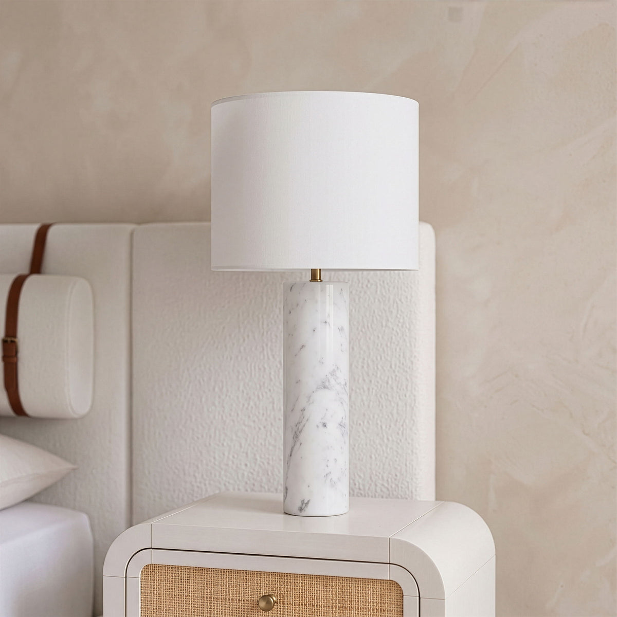 Titan - Textured Fabric Table Lamp
