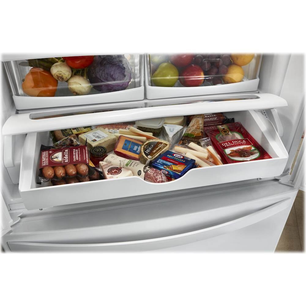 Whirlpool WRF540CWHV crisper drawers