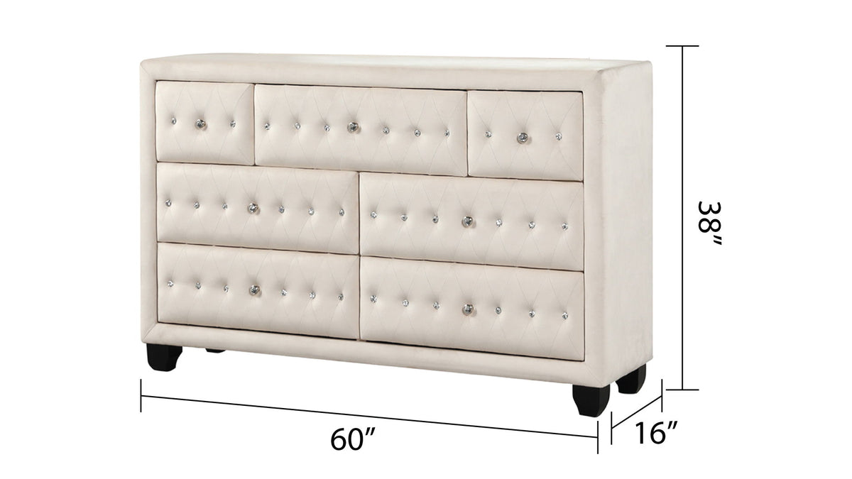 Sophia - Upholstered Bedroom Set