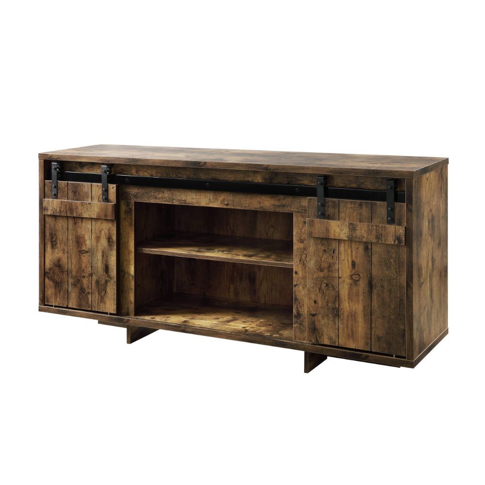 Bellarosa - TV Stand Same Lv01441) - Rustic Oak