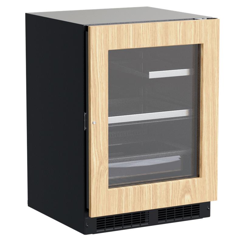 24-In Professional Built-In Refrigerator With 3-In-1 Convertible Shelf, Maxstore Bin And Reversible Hinge with Brightshield\u2122 - No, Door Style - Panel Ready Frame Glass, Lock - Yes - (MPRE424IG31A)