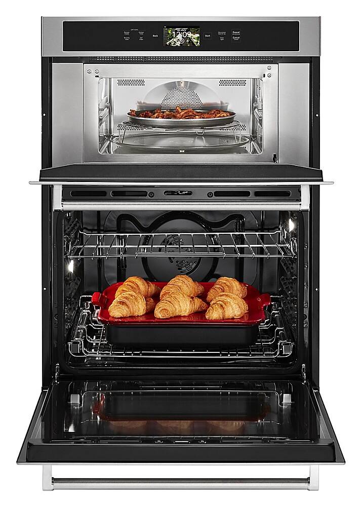 KitchenAid KOCE900HSS microwave interior