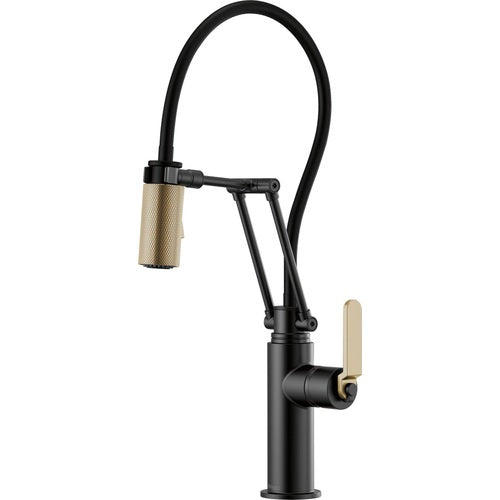Brizo D63244LFBLGL "Litze" Pull-Out Spray Kitchen Faucet