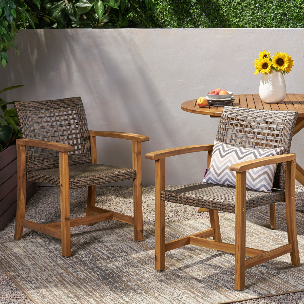Hampton - Dining Chair (Set of 2) - Brown