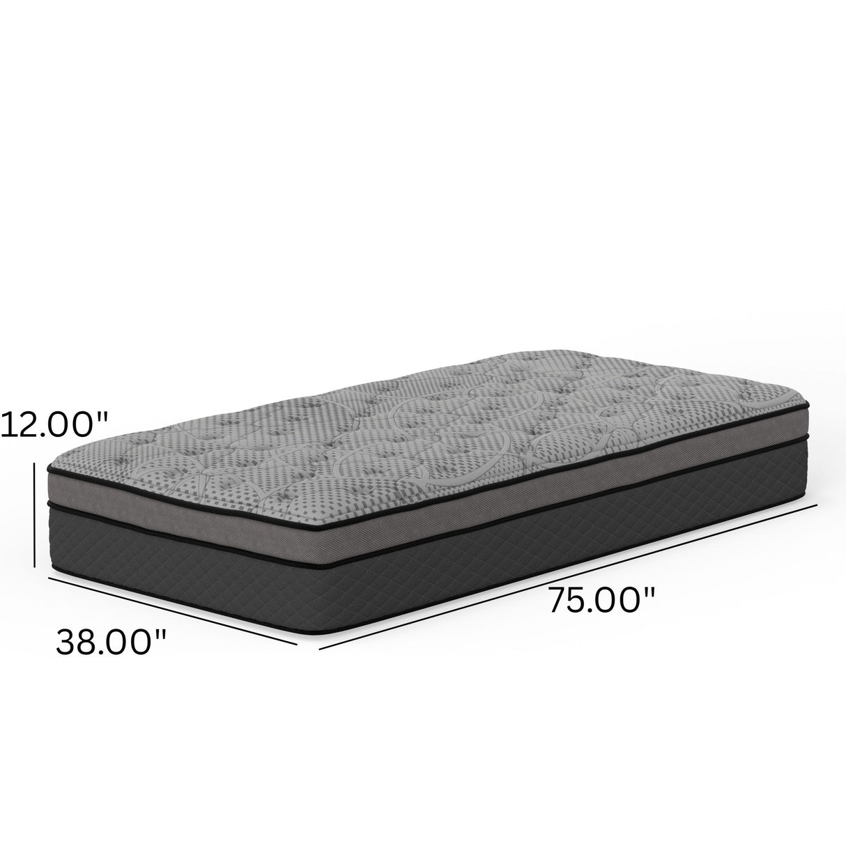 CS Hybrid - 12" Pocket Coil Mattress