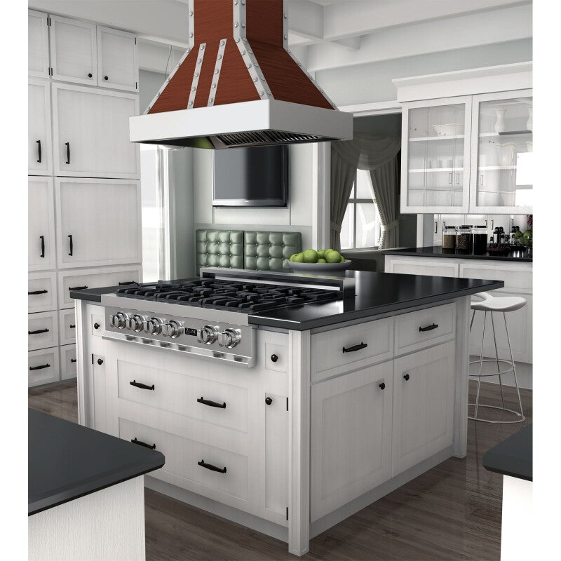 30" Designer Series Island Range Hood - (655ICSSSS30) -