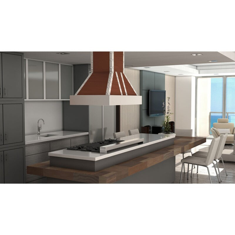 30" Designer Series Island Range Hood - (655ICSSSS30) -