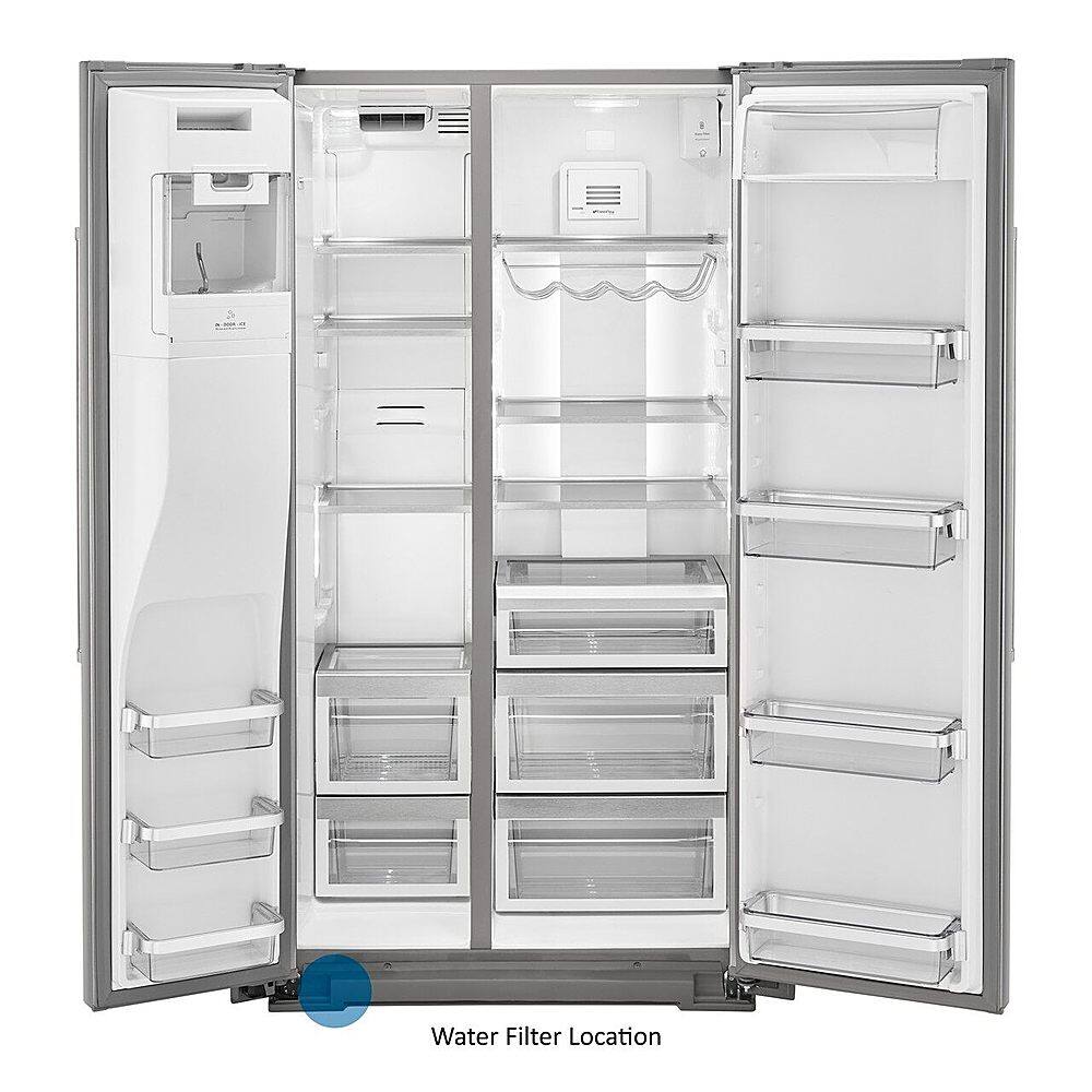 KitchenAid KRSC700HPS refrigerator angle