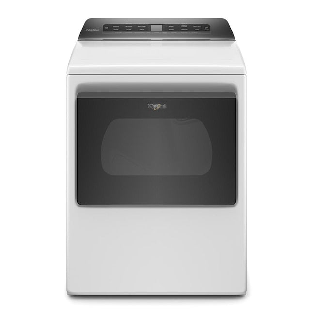Whirlpool WED5100HW 7.4 cu ft top load electric dryer white