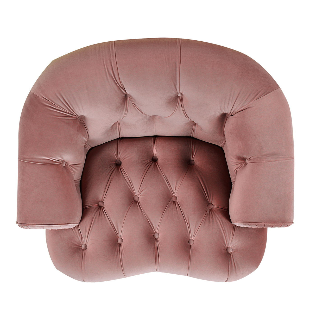 La Rosa - Victorian Tufted Upholstered Accent Chair