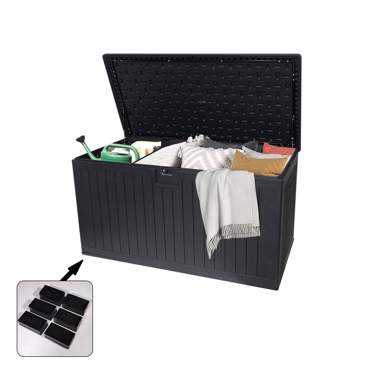 Outdoor Large Storage Box With Lockable Storage Containers