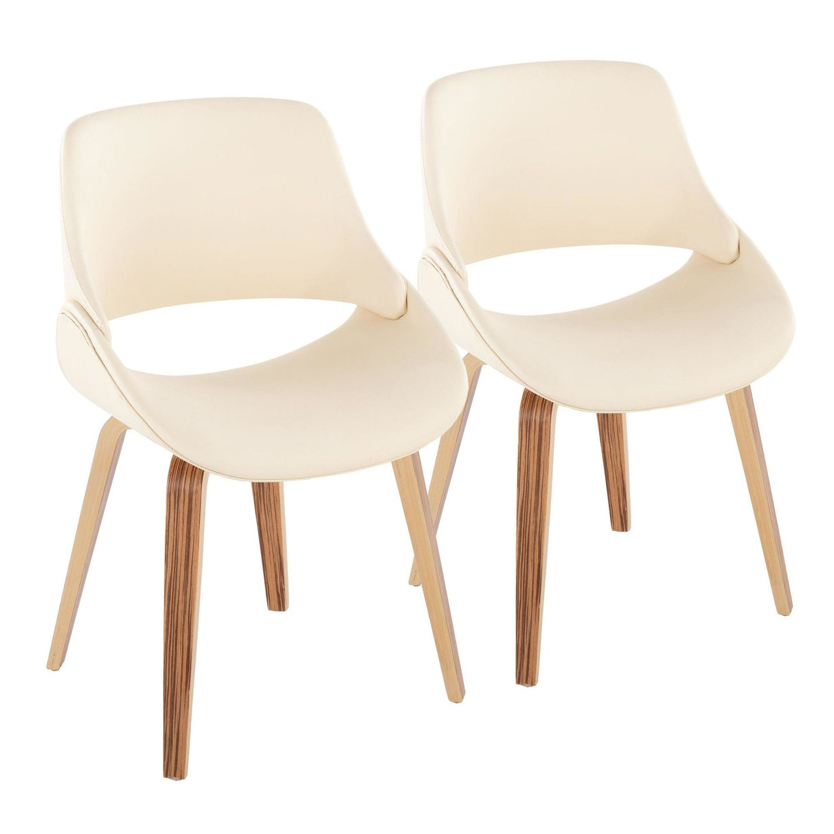 Fabrico - Chair (Set of 2) - Zebra Legs