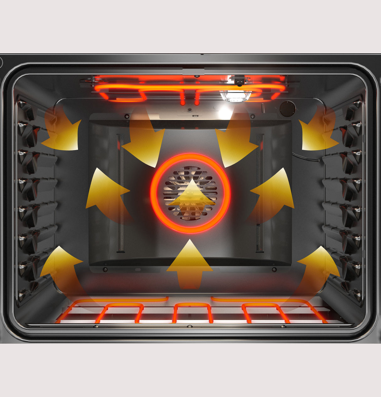 GE JSS86SPSS - 30 in. 6.6 cu. ft. Air Fry True European Convection Double Oven Slide-In Electric Range with Smoothtop Burners - Stainless Steel