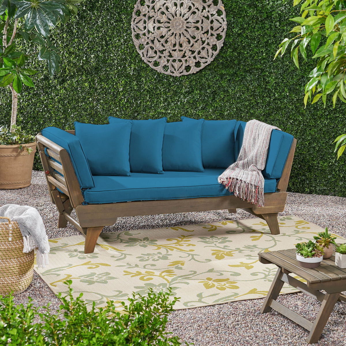 Ottavio - Convertible Sofa Daybed With Water Resistant Cushions