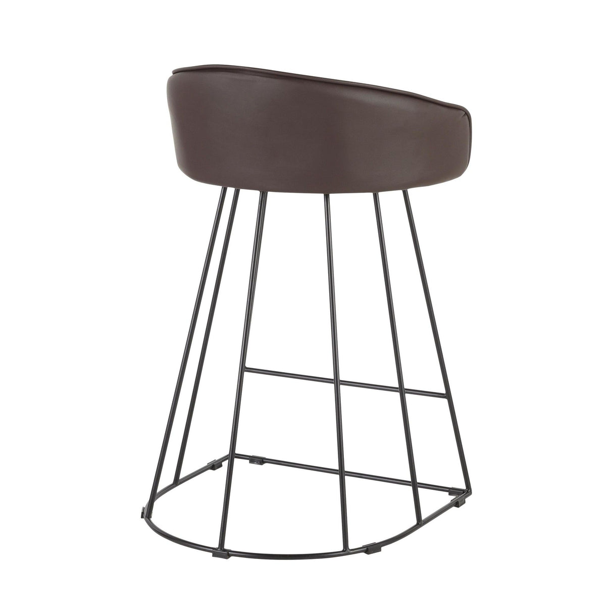 Canary - Counter Stool (Set of 2) - Black Metal