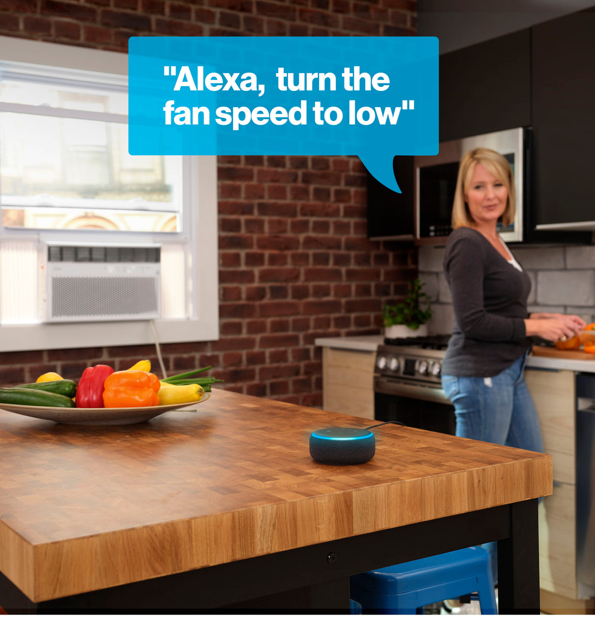 Haier 10,000 BTU Smart Electronic Window Air Conditioner for Medium Rooms up to 450 sq. ft. - (QHNG10AA)