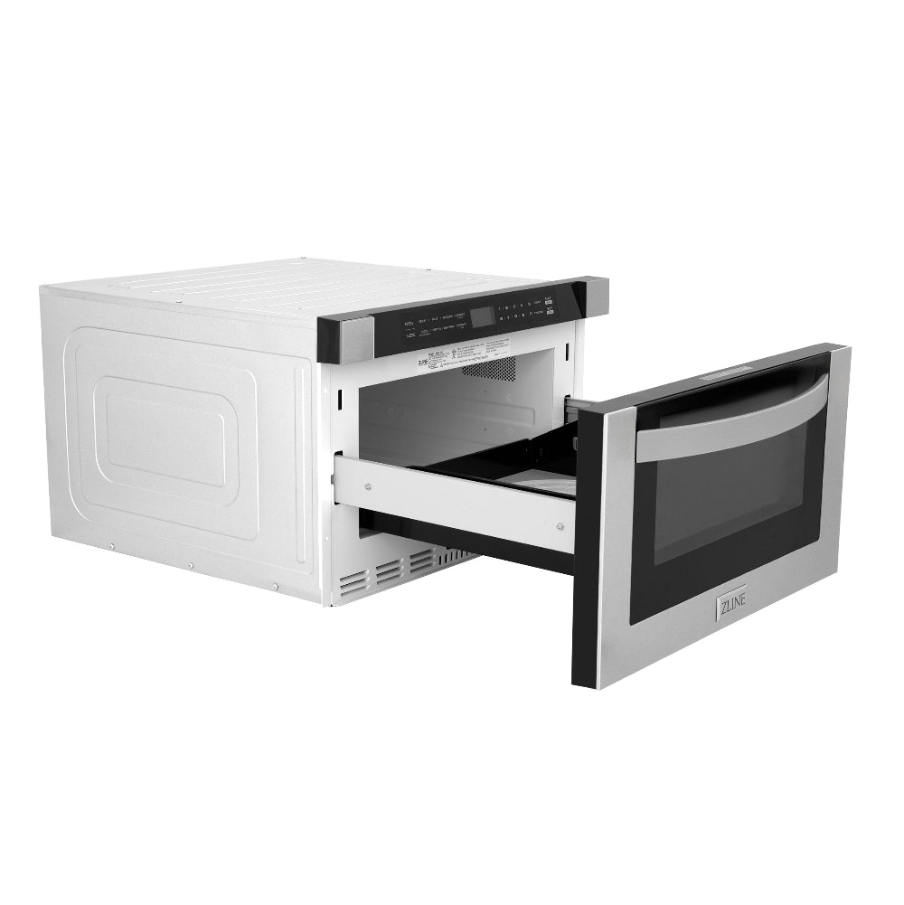 Kitchen Package with Refrigeration, 48" Stainless Steel Dual Fuel Range, 48" Range Hood, Microwave Drawer, 24" Tall Tub Dishwasher and Beverage Fridge - (6KPRRARH48MWDWVRBV) -