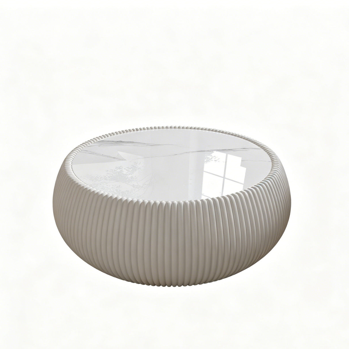 Drum Shaped Coffee Table