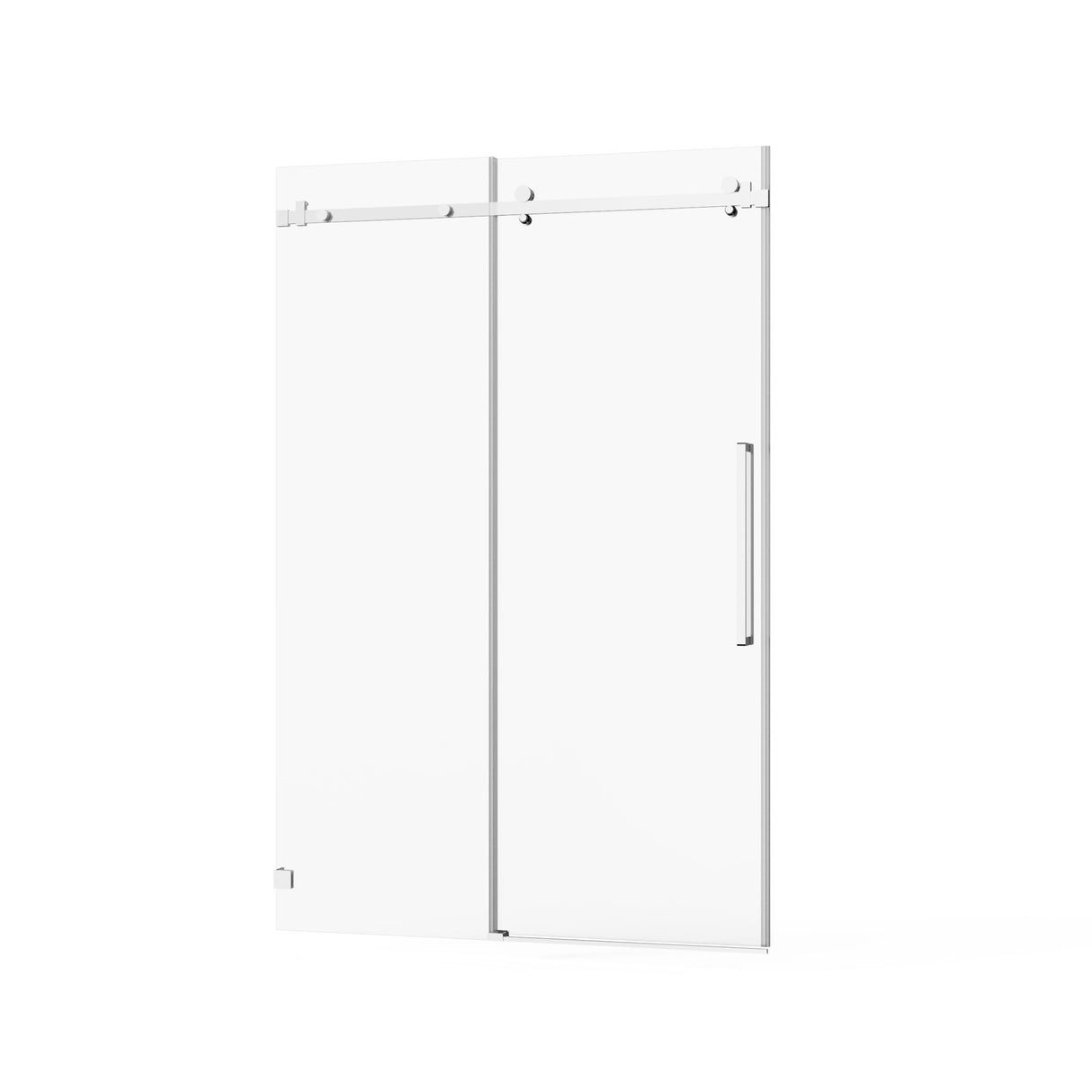 Frameless Tub Sliding Shower Door With Easy Clean Coating