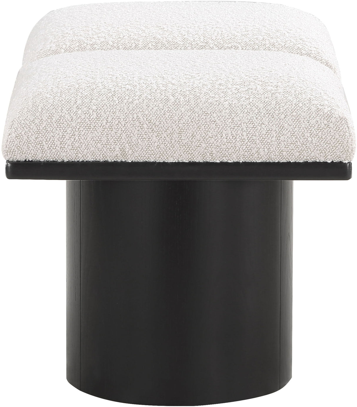 Pavilion - 2 Piece Modular Bench With Black Base