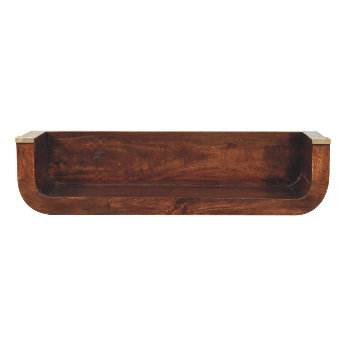 Indira - Floating Console Table - Walnut