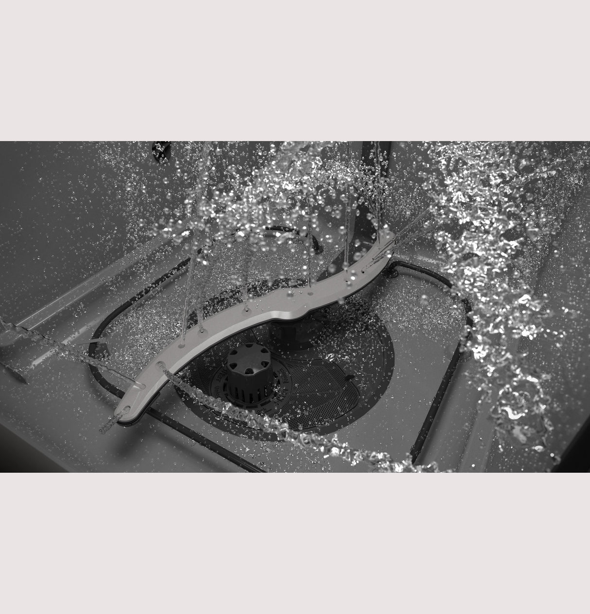 GE GDF535PGRCC - 24 in. Front Control Flush-Mount Dishwasher with 55 dBa Sound Level, Dry Boost & Pocket Handle - Bisque