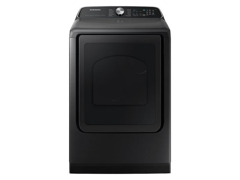 7.4 cu. ft. Smart Gas Dryer with Steam Sanitize+ in Brushed Black - (DVG55CG7100VA3)