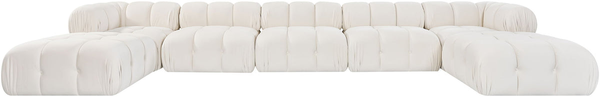 Orin - 7 Piece Modular Sectional (3 Modular Chairs, 2 Corner Chairs & 2 Ottomans)