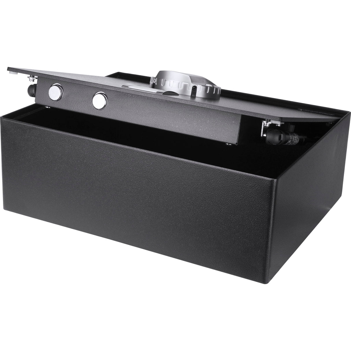 0 23 Cu Ft Top Opening Biometric Security Safe - Black