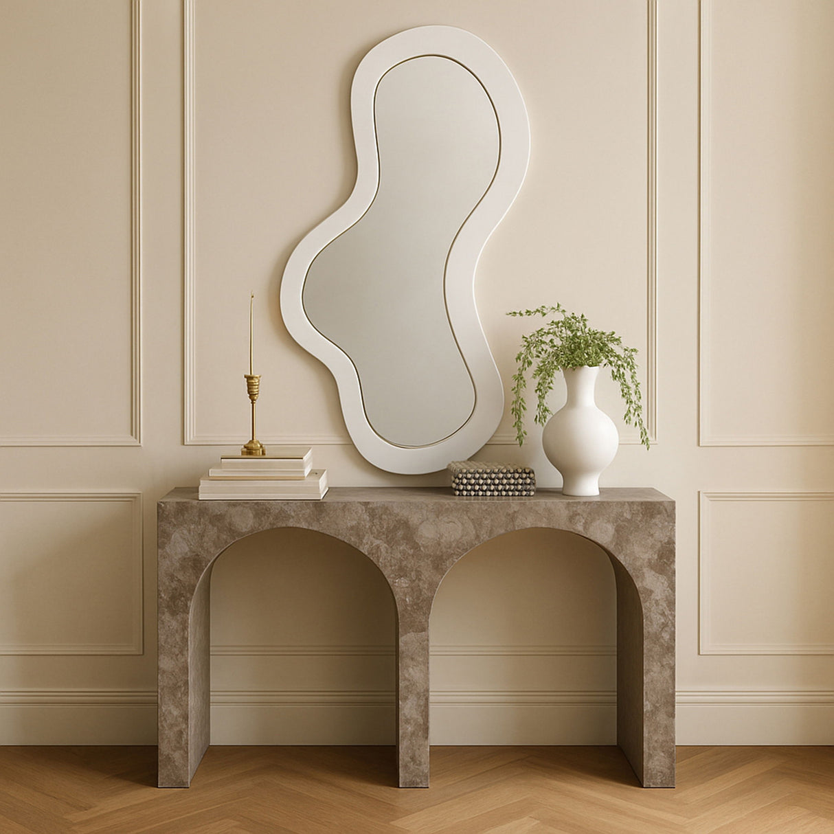 Oblique - Metal Frame Mirror