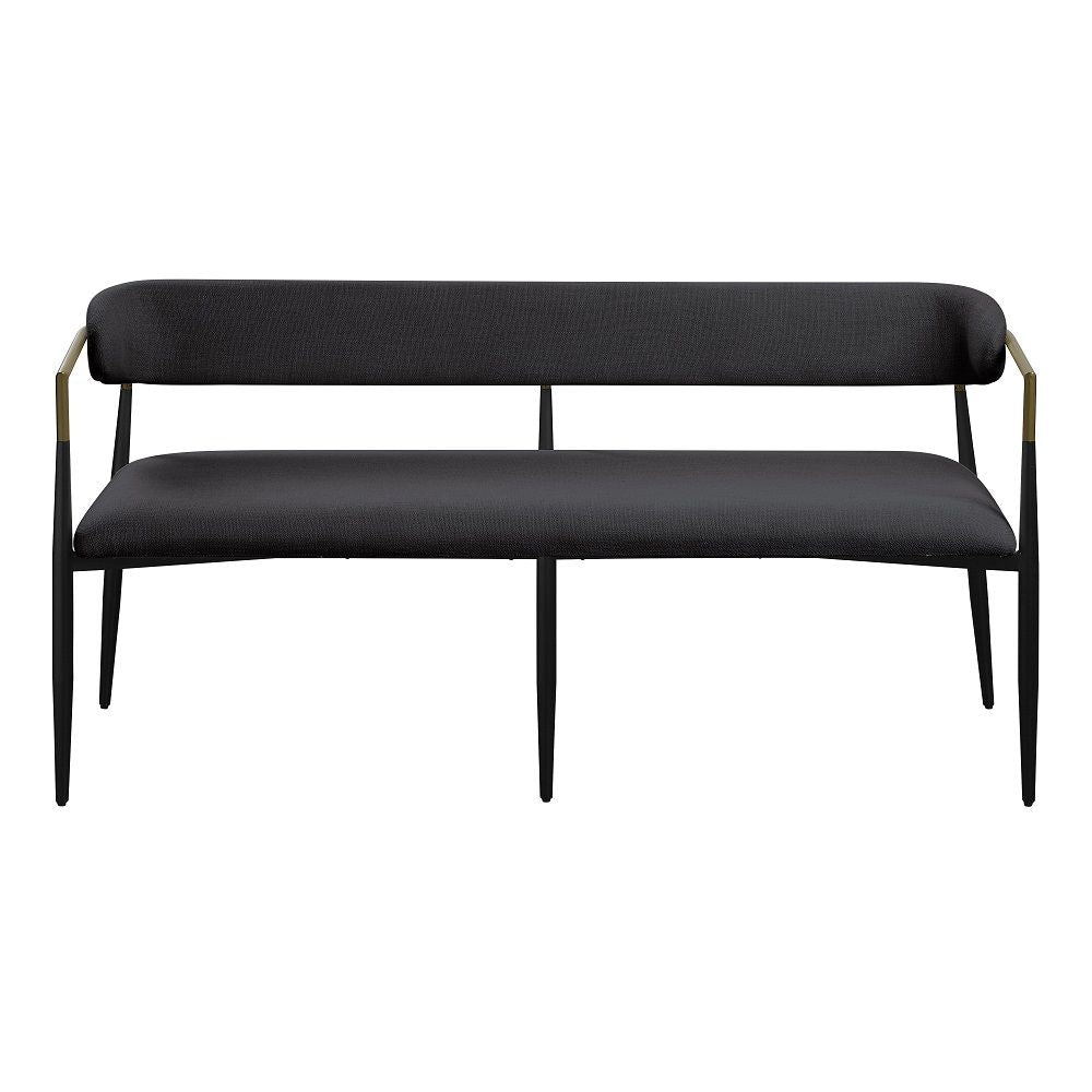 Jaramillo - Bench - Beige Chenille & Black