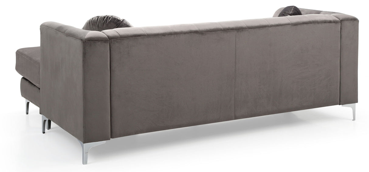 Pompano - Micro Suede Sofa Chaise