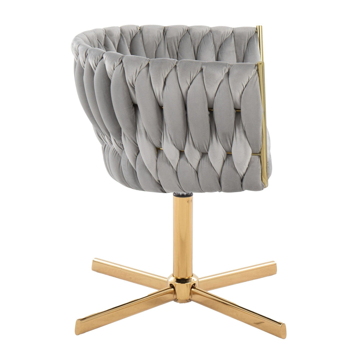 Renee - Renee Swivel Accent Chair - Gray