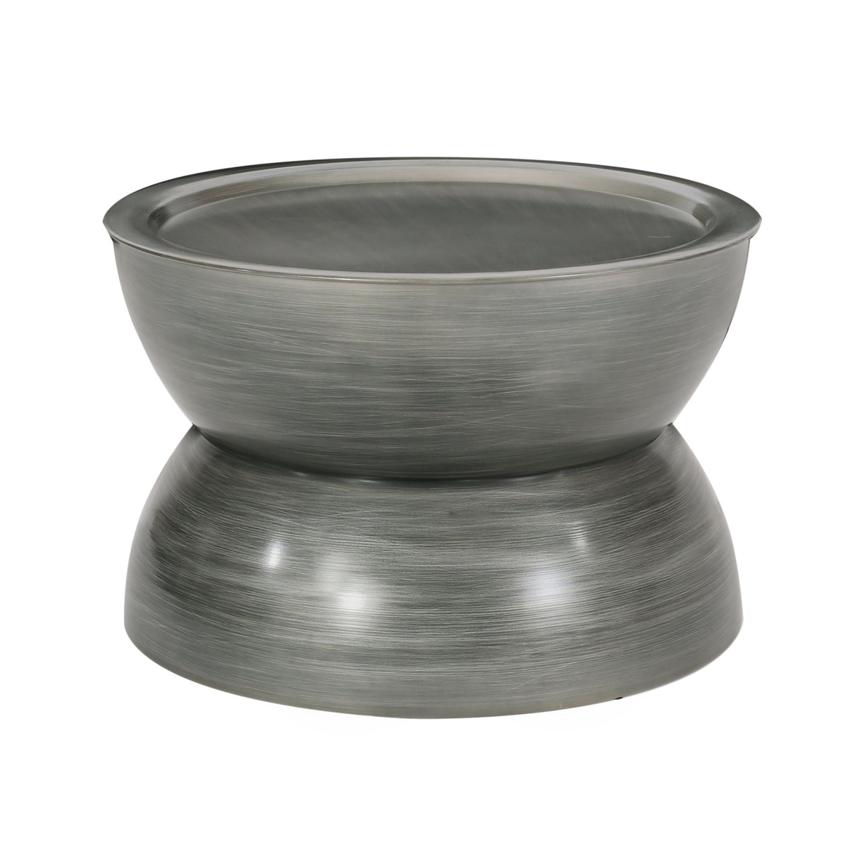Sparling - Modern Iron Hourglass Coffee Table
