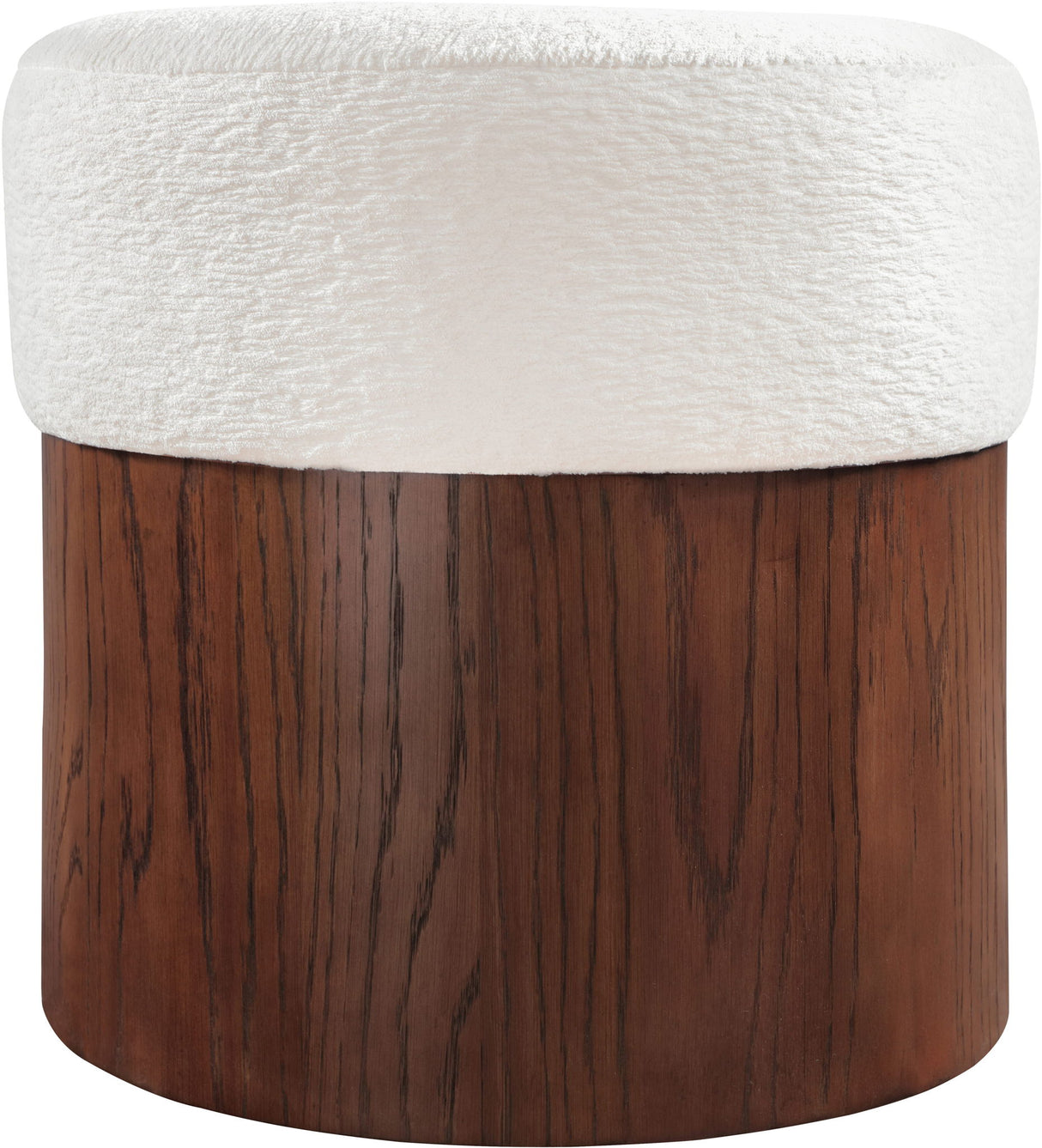 Nimes - Ottoman / Stool With Brown Base