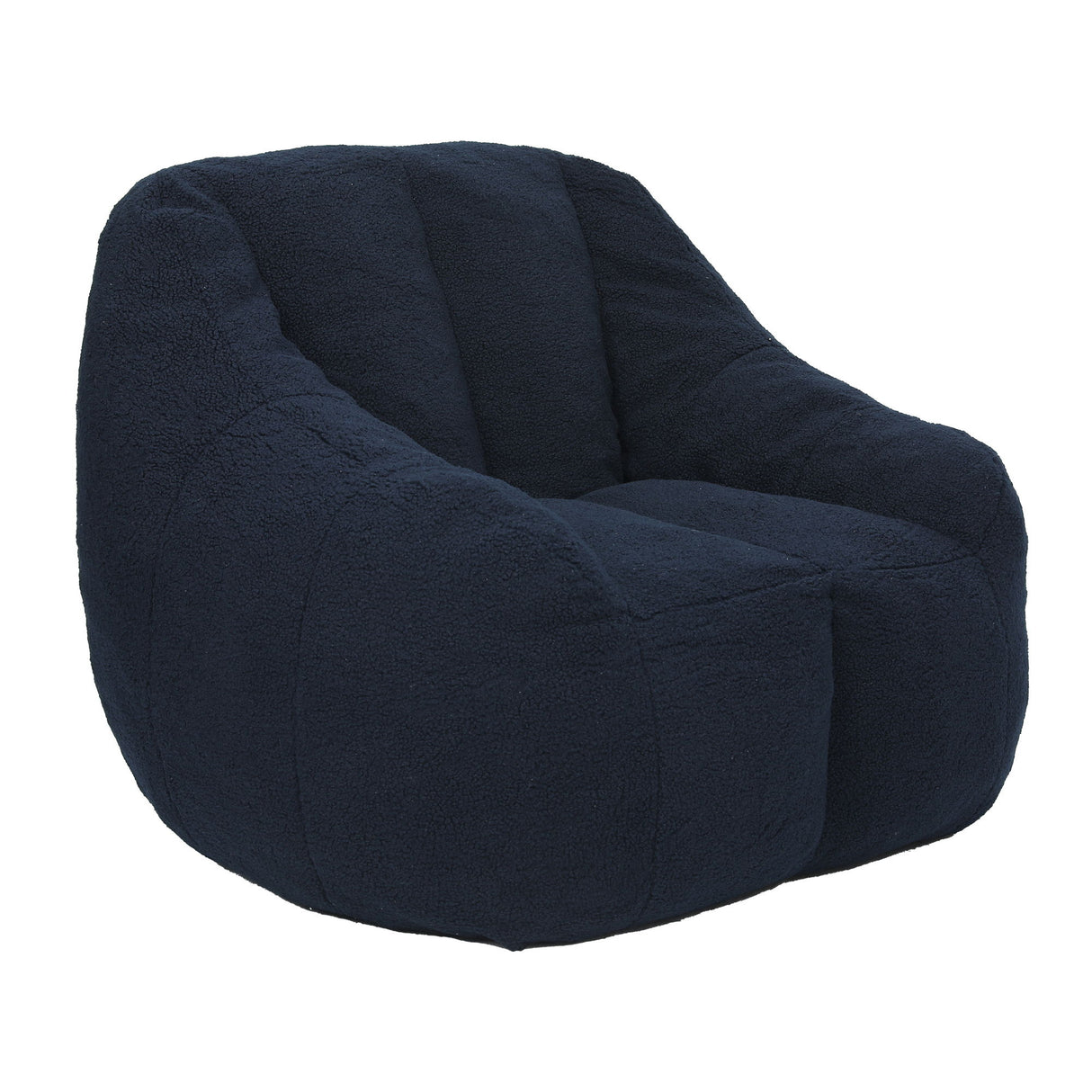 Comfy Bean Bag Chair With Memory Foam Filler, Tufted Soft