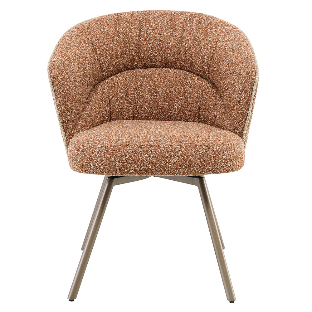 Lidi - Side Chair (Set of 2) - Rust Orange