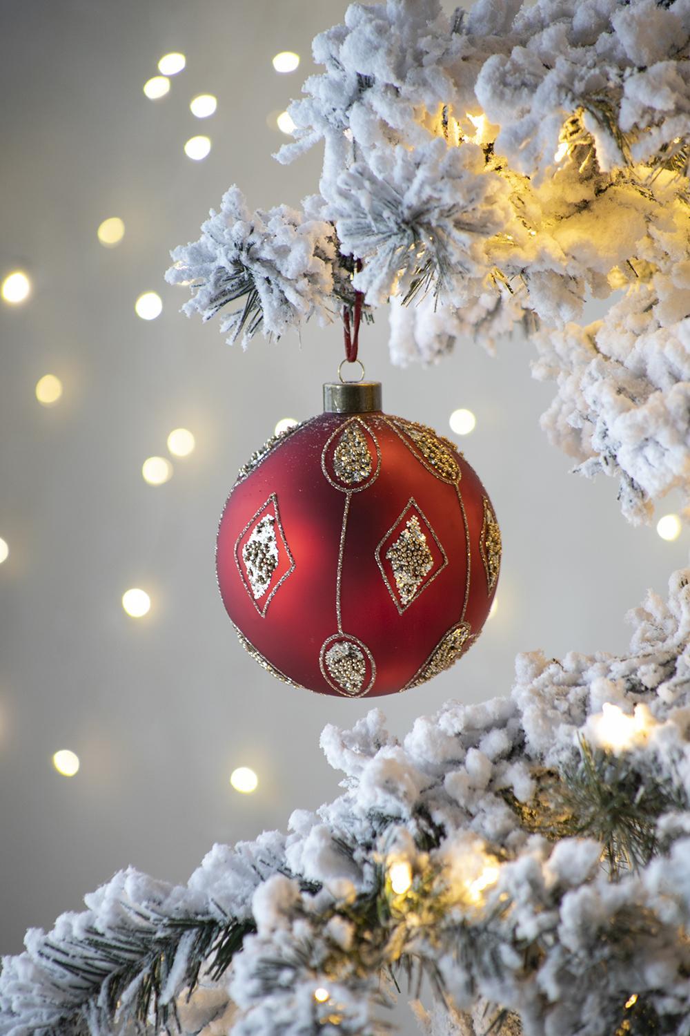 Christmas Ball, Decorative Hanging Ball Christmas Tree Ornaments For Holiday Decorations