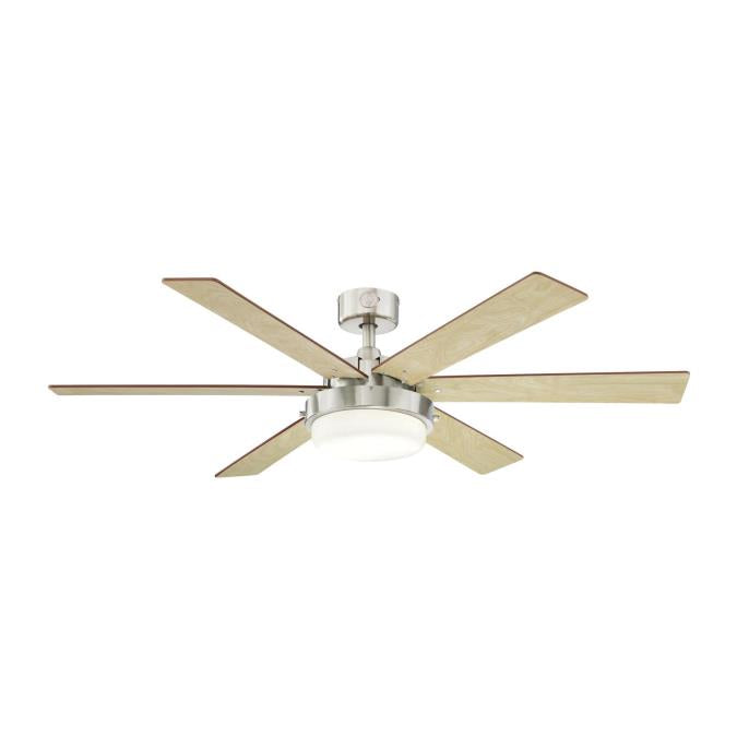 Westinghouse 7205100 Alloy II 52-Inch Indoor Ceiling Fan with LED Light Kit