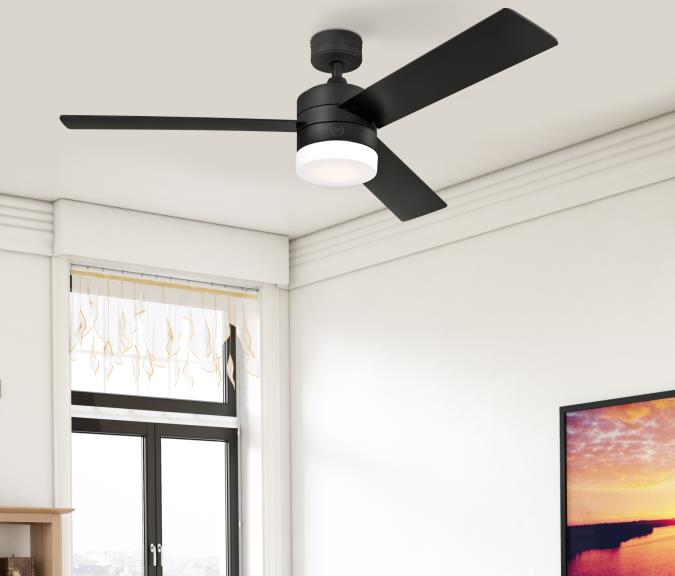 Westinghouse 7205900 Alta Vista 52-Inch Indoor Ceiling Fan with Dimmable LED Light Fixture
