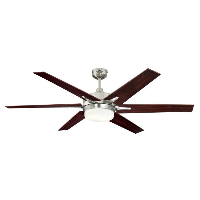 Westinghouse 7207700 Cayuga 60-Inch Indoor Ceiling Fan with Dimmable LED Light Kit