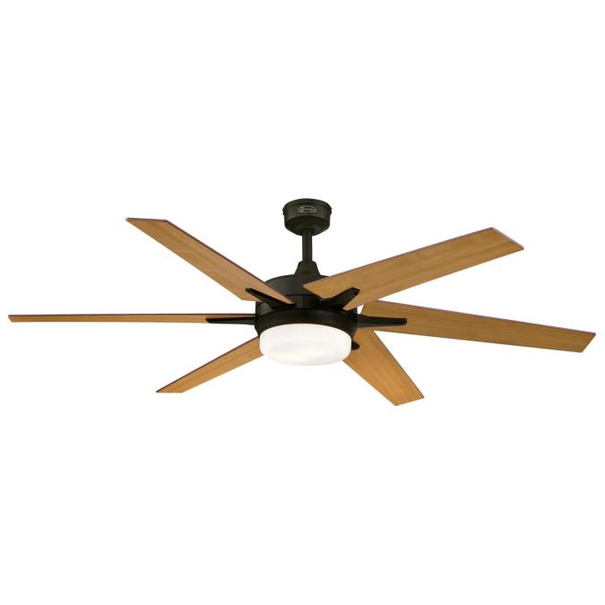 Westinghouse 7207800 Cayuga 60-Inch Indoor Ceiling Fan with Dimmable LED Light Kit