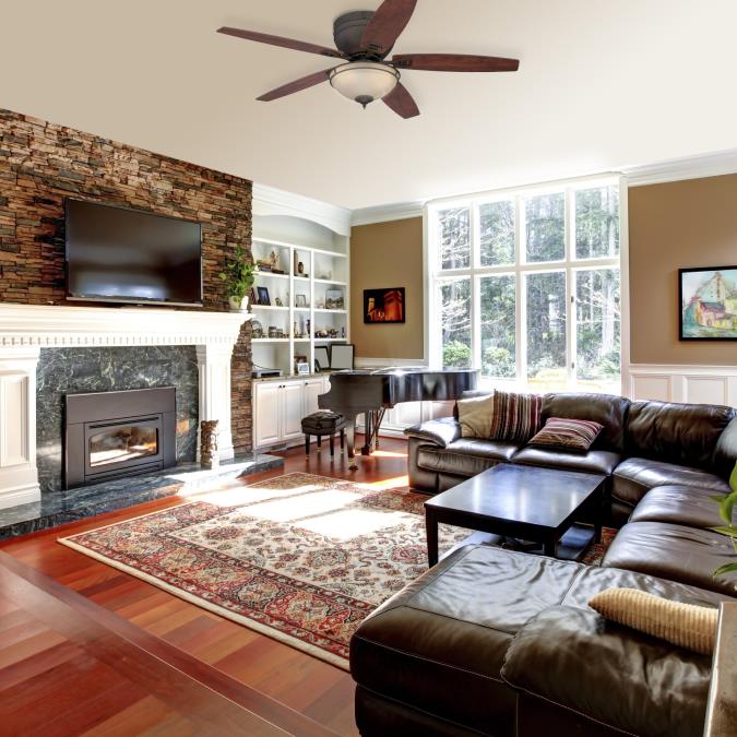 Westinghouse 7209600 Carolina LED 52-Inch Indoor Ceiling Fan with LED Light Kit