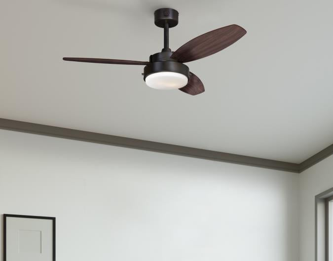 Westinghouse 7222500 Alloy 42-Inch Indoor Ceiling Fan with LED Light Fixture