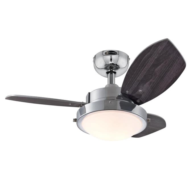 Westinghouse 7224100 Wengue 30-Inch Indoor Ceiling Fan with Dimmable LED Light Fixture