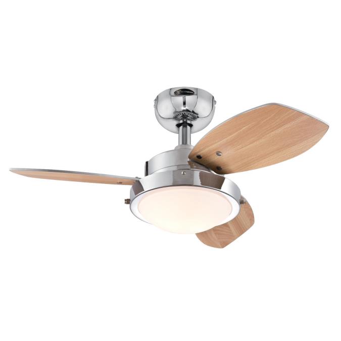Westinghouse 7224100 Wengue 30-Inch Indoor Ceiling Fan with Dimmable LED Light Fixture