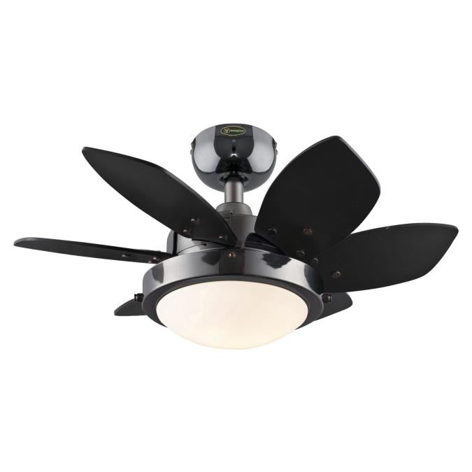 Westinghouse 7224600 Quince 24-Inch Indoor Ceiling Fan with Dimmable LED Light Fixture